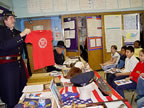 This was George's t-shirt at John Ericsson Junior High School in Greenpoint, Brooklyn. (140kb)