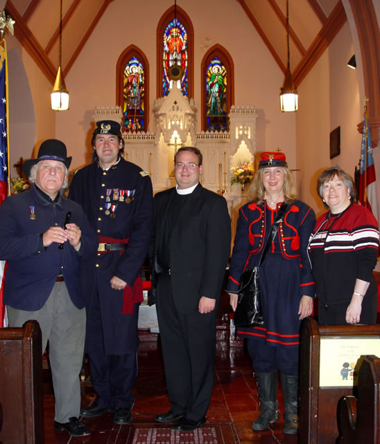 THANK YOU Father Robert Picken for opening the doors of the Church of the Ascension to this event.  Thank you Karen Olszewski for your hard work in preparing for the event.  Thank you to both Karen and Arthur Kirmss for the musical entertainment.