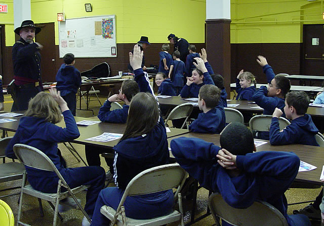 St. Anthony of Padua School has many volunteer recruits.