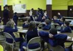St. Anthony of Padua School has many volunteer recruits. (84kb)