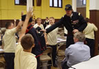 St. Anthony's recruits are happy to join. (69kb)
